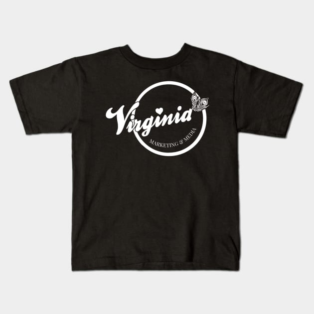 Virginia marketing Kids T-Shirt by nomadearthdesign